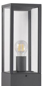 Lindby - Peldar Lampa Ogrodowa H80 Dark Grey/Clear Lindby