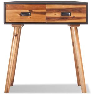 Stolik konsola z drewna akacjowego 70x30x75 cm
