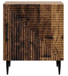 Szafka nocna 2 szt. stare drewno 43 x 34,5 x 50 cm