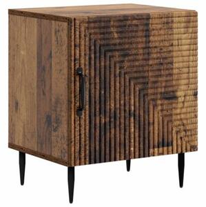 Szafka nocna 2 szt. stare drewno 43 x 34,5 x 50 cm