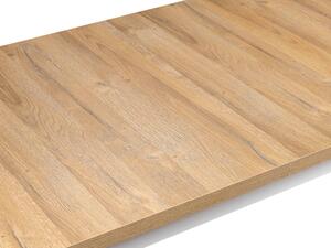 Drewniany Stół do Kuchni MAX3L 120x70 Biały/Dąb Grandson