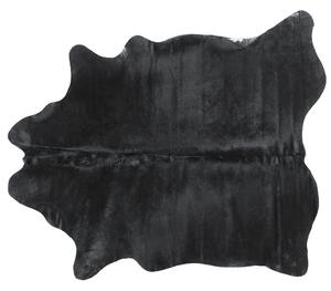 Skóra bydlęca dywan ze skóry krowa bazylijska 2-3 m² cm czarna Nasqu Beliani