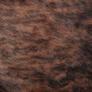 Skóra bydlęca dywan ze skóry krowa bazylijska 2-3 m² brązowa Nasqu Beliani