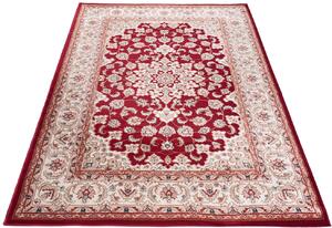 Czerwony prostokątny dywan w klasyczny wzór - Igras 8X