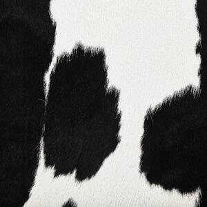 Skóra bydlęca dywan ze skóry krowa bazylijska 2-3 m² czarn-biała Nasqu Beliani