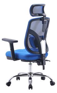 Fotel ergonomiczny ANGEL biurowy obrotowy jOkasta Niebieska
