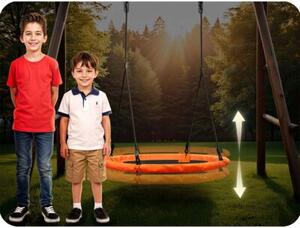 Huśtawka bocianie gniazdo Neo-Sport Swingo 100 cm