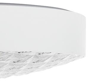 Nowoczesna lampa sufitowa LED okrągła plafon metalowa biała Arli Beliani