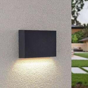 Lindby - Jarte LED Ścienna Lampa Ogrodowa Dark Grey Lindby