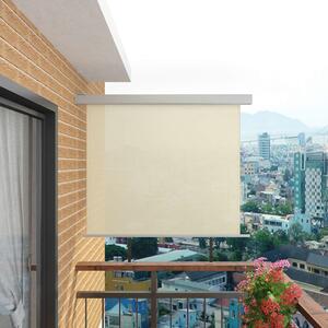 Wielofunkcyjna markiza boczna, balkonowa, 150 x 200 cm, kremowa