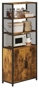Kredens rustykalny loft industrialny stojÄ ca szafka regaÅ komoda 151 cm