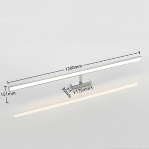 Lindby - Jukka LED Lampa Ścienna L120 White/Chrome Lindby