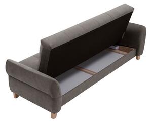 Sofa na drewnianych nogach PIU