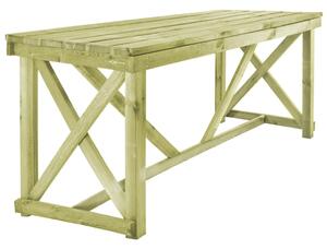 Stół ogrodowy, 160 x 79 x 75 cm, drewno