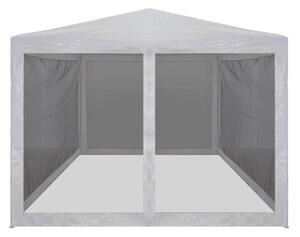 Namiot imprezowy z 4 siatkowymi ściankami, 3 x 3 m