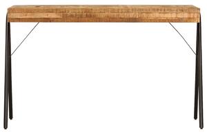 Biurko z litego drewna mango, 118 x 50 x 75 cm