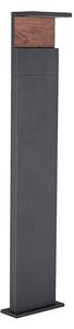 Lucande - Lignus LED Lampa Ogrodowa H100 Dark Grey Lucande