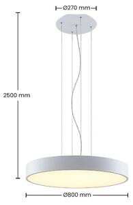 Arcchio - Noabelle LED Lampa Wisząca Ø80 White Arcchio
