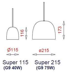 Piet Hein - Super 115 Opalizowany/Czarny Kabel