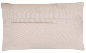 Poduszka dekoracyjna bawełna ręcznie tkana 30 x 50 cm wielokolorowa Betula Beliani