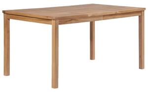 Stół ogrodowy, 150x90x77 cm, lite drewno teakowe