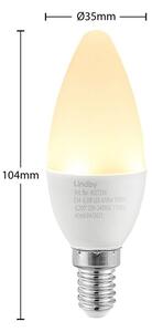 Lindby - Pære LED 4,5W (470lm) 3000K Świeca E14 Lindby