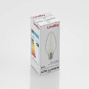 Lindby - Pære LED 4,5W (470lm) 3000K Świeca E14 Lindby