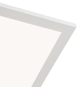 Nowoczesny panel LED do sufitu systemowego biały prostokątny - Paweł Oswietlenie wewnetrzne