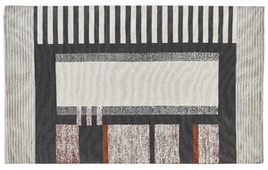Dywan wielokolorowy skandynawski ręcznie tkany bawełniany 140 x 200 cm Kakinada Beliani