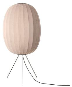 Made By Hand - Knit-Wit 65 Wysoka Oval Lampa Podłogowa Medium Sand Stone