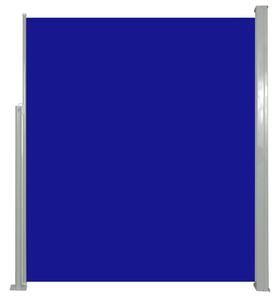 Zwijana markiza boczna, 160 x 500 cm, niebieska