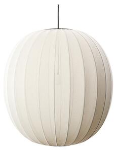 Made By Hand - Knit-Wit 75 Round Lampa Wisząca Pearl White
