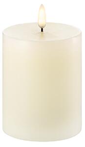 Uyuni - Świeca Słupkowa LED Ivory 7,8 x 10 cm