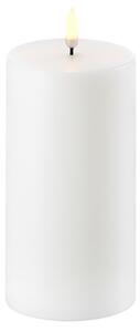 Uyuni Lighting - Świeca Słupkowa LED Nordic White 7,8 x 15 cm Uyuni Lighting