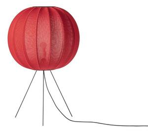 Made By Hand - Knit-Wit 60 Round Lampa Podłogowa Medium Maple Red