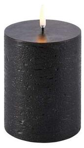 Uyuni - Świeca Słupkowa LED 7,8x10,1 cm Rustic Forest Black Uyuni