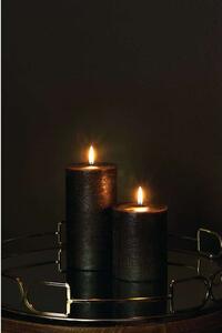 Uyuni Lighting - Świeca Słupkowa LED 7,8x15,2 cm Rustic Forest Black Uyuni Lighting
