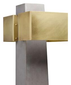 DCW - Iota Lampa Stołowa Concrete/Brass
