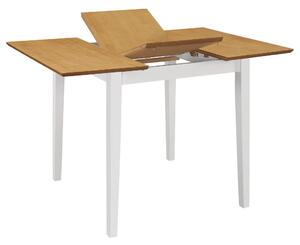Rozsuwany stół jadalniany, biały, (80-120) x 80 x 74 cm, MDF