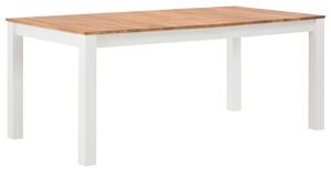 Stół do jadalni, 180 x 90 x 74 cm, lite drewno dębowe