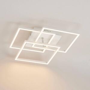 Lindby - Qiana Square Lampa Sufitowa LED White Lindby