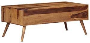 Stolik kawowy, 100x50x39 cm, lite drewno sheesham