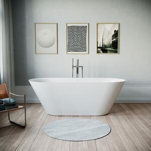 Wolnostojąca owalna wanna Duravit DuraStorAkryl - biały błyszczący - 170 x 75 cm