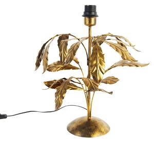 Lampa stołowa vintage antyczne złoto 40 cm bez abażuru - Lipa Oswietlenie wewnetrzne