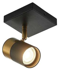Arcchio - Evaro 1 Lampa Sufitowa Gold/Black
