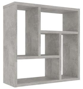 Półka ścienna, betonowa szarość, 45,1x16x45,1 cm