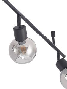 Lindby - Eridia 6 Lampa Sufitowa Black/Wood