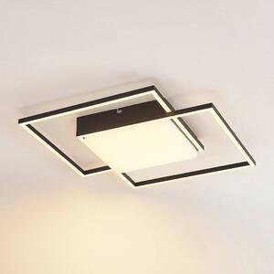Lindby - Zayd LED Lampa Sufitowa Dim. Black Lindby