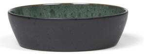 Zielona/czarna kamionkowa miska Gastro Green/Black – Bitz