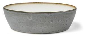 Biała/zielona kamionkowa miska Gastro Grey/Cream – Bitz